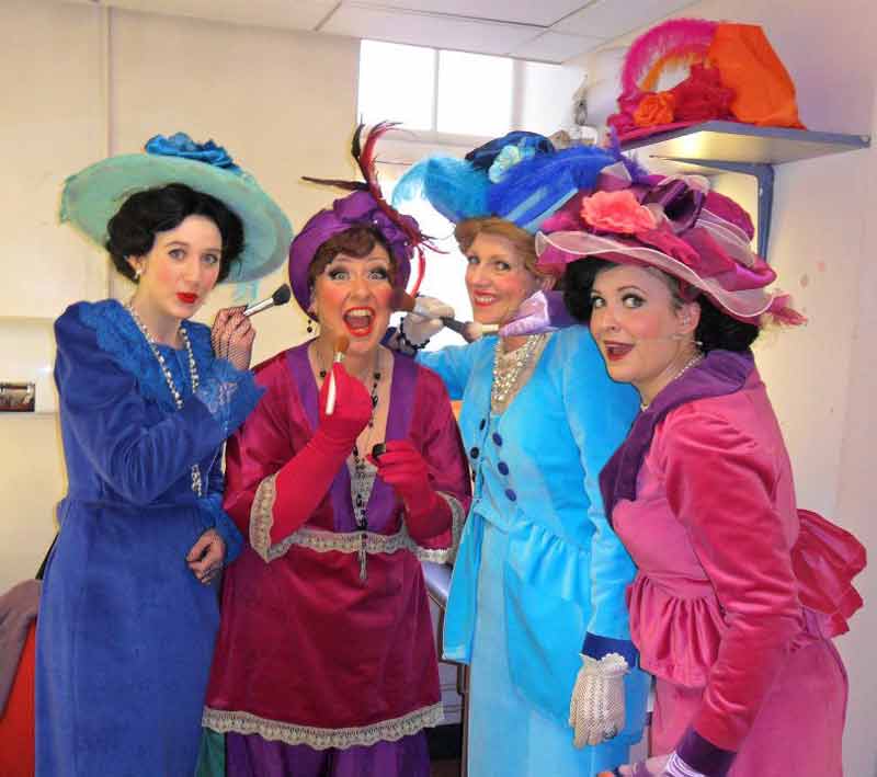 Lucy Griffiths, Tia Chang, Samantha Arnold, Cressida York